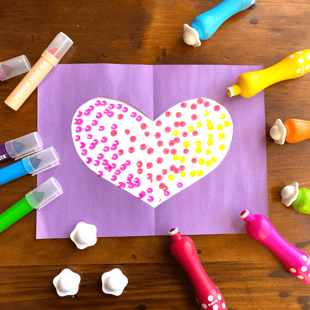 Chunky Foam Markers  for Little Hands - Set of 6