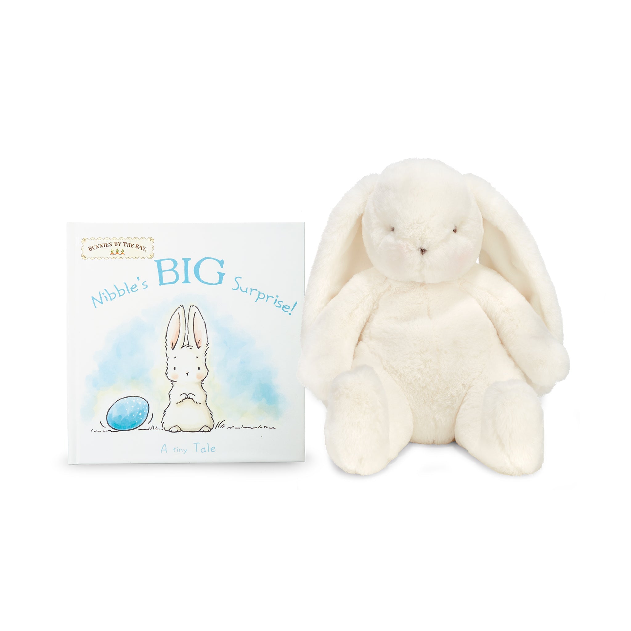RETIRED - Nibble's Big Surprise Book and Bunny Set