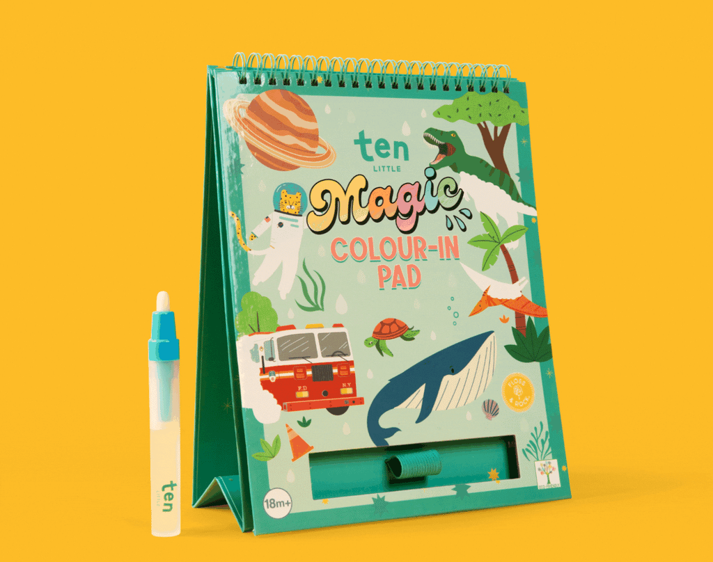 Magic Water Reusable Color-in Pad - Spot the Cheetah