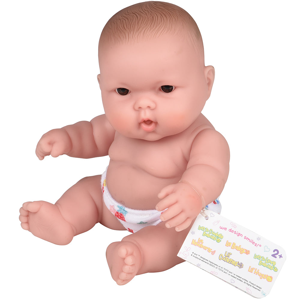 Huggable 10 Caucasian Baby Doll | Soft Vinyl with Detailed Features