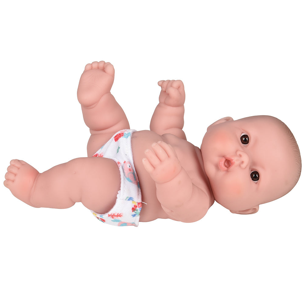 Huggable 10 Caucasian Baby Doll | Soft Vinyl with Detailed Features