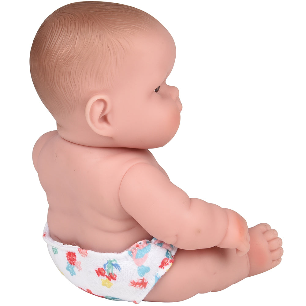 Huggable 10 Caucasian Baby Doll | Soft Vinyl with Detailed Features