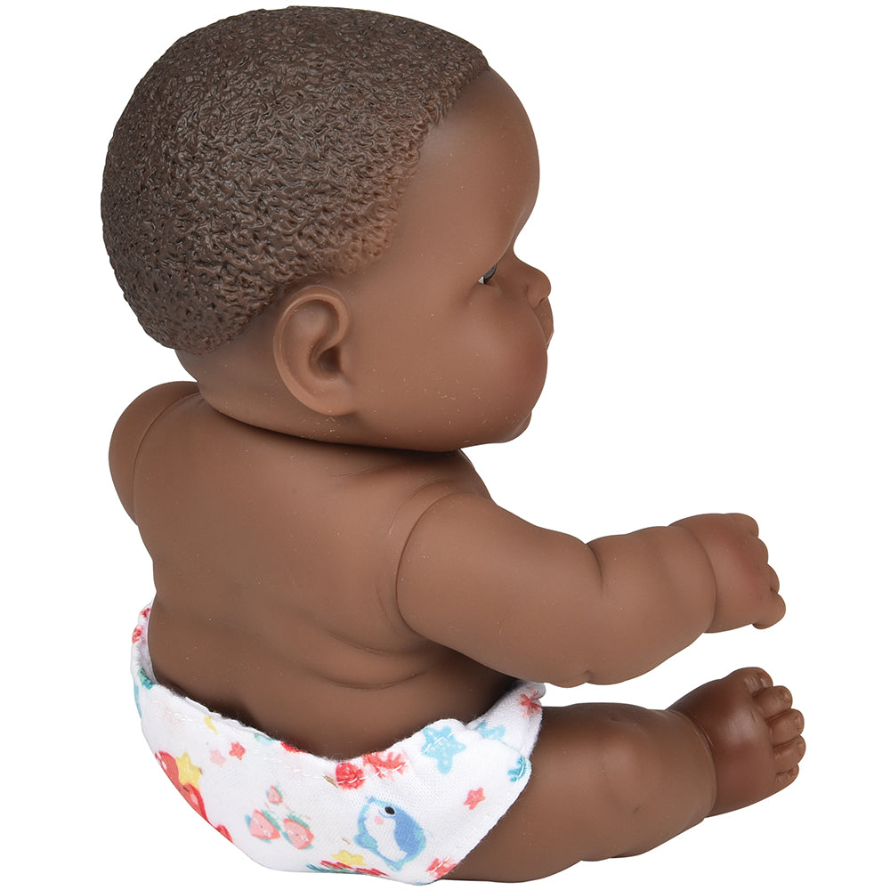 Huggable 10 African American Baby Doll | Soft Vinyl with Detailed Features