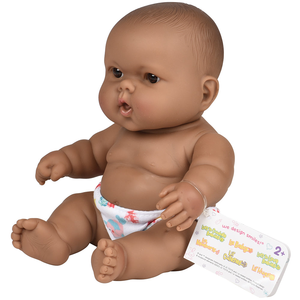 Huggable 10 Hispanic Baby Doll | Soft Vinyl with Detailed Features