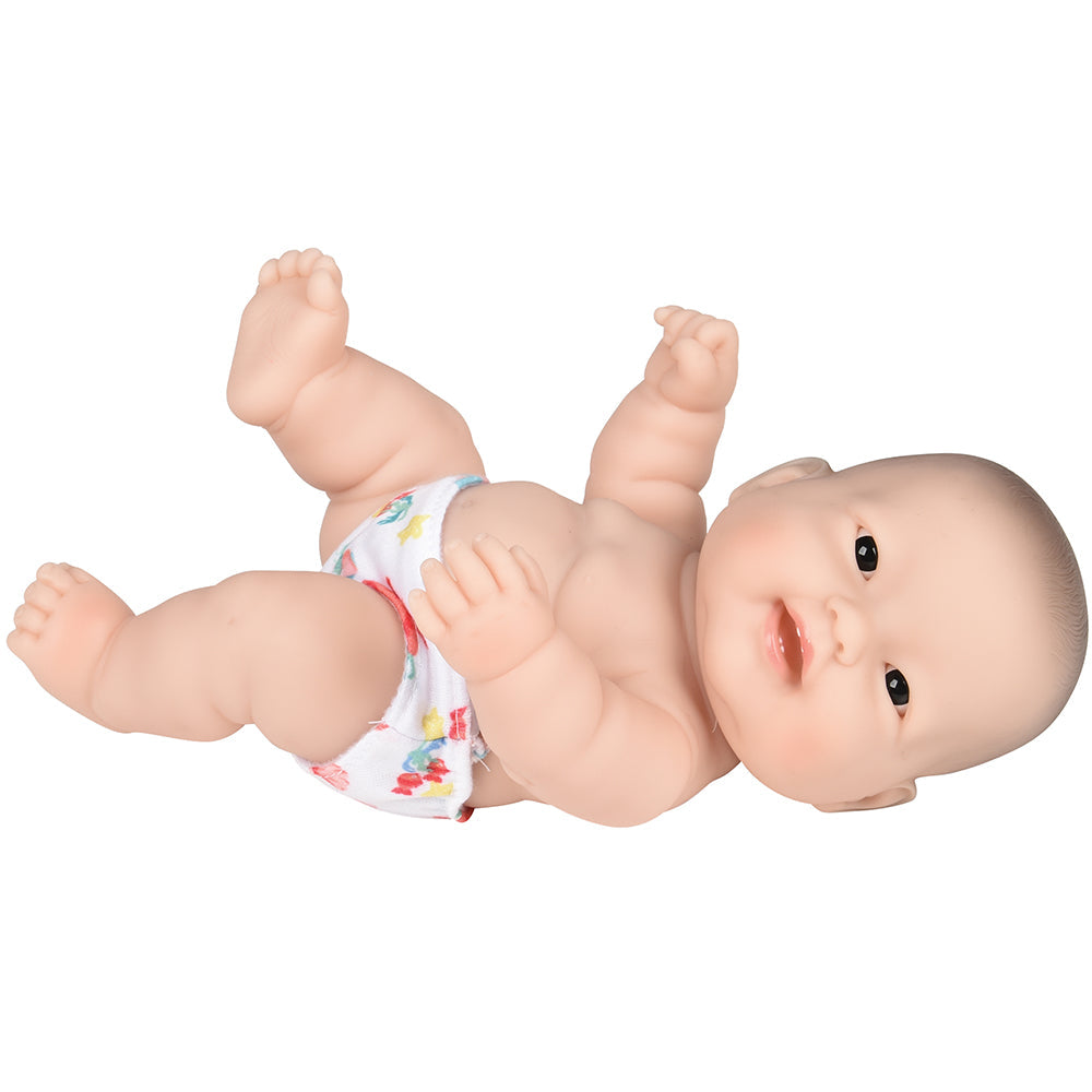 Huggable 10 Asian Baby Doll | Soft Vinyl with Detailed Features