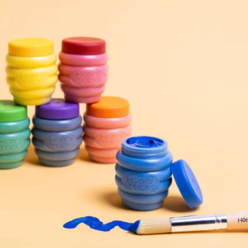 Non-Toxic Finger Paint - Set of 6 Colors