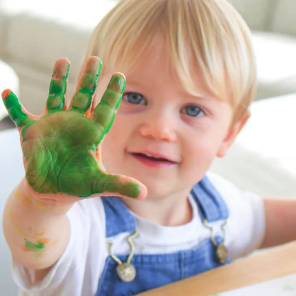 Non-Toxic Finger Paint - Set of 6 Colors