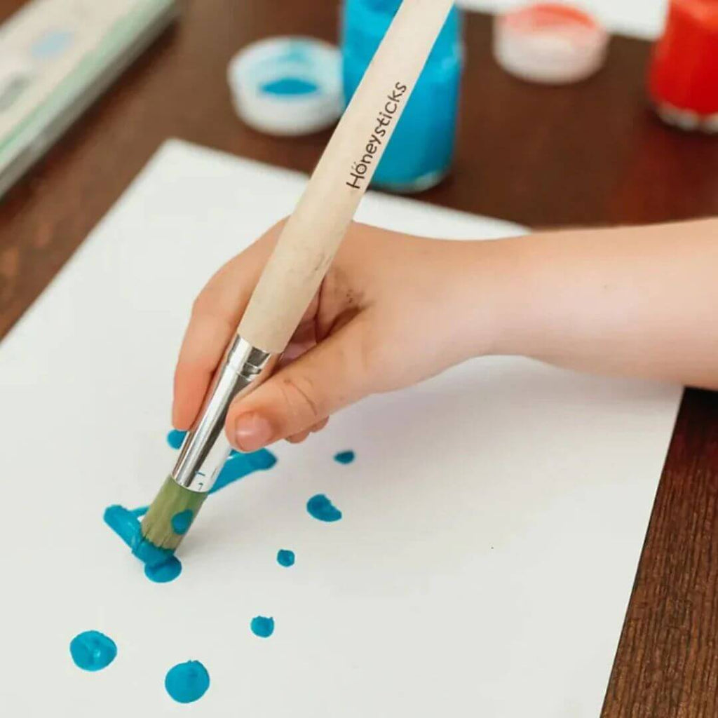 Jumbo Paint Brush Set - 3 Pack