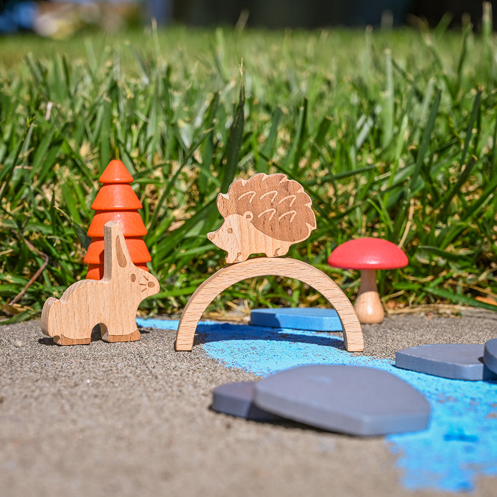 Woodland Trail Discovery Set | 37-Piece Beechwood Nature Playset