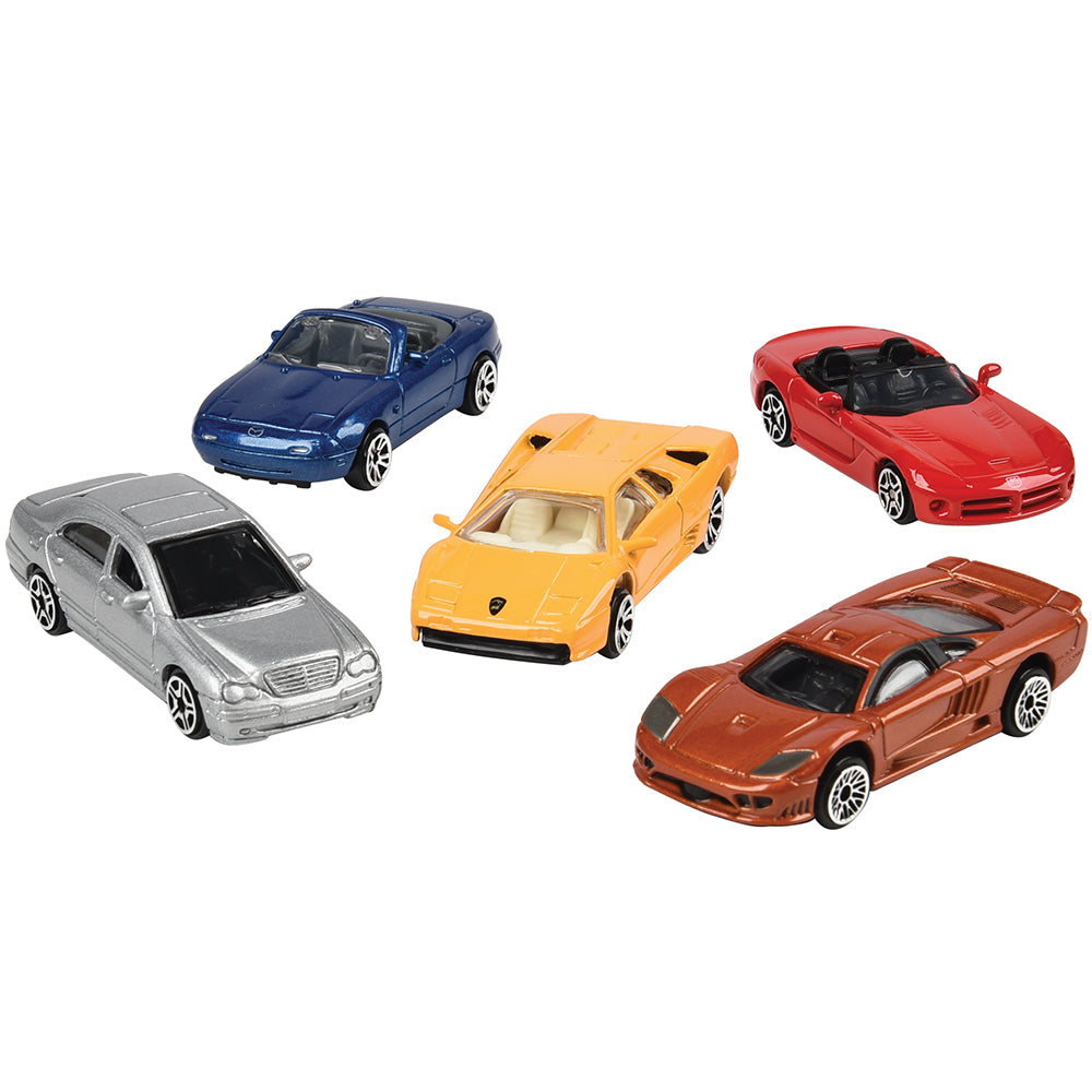 Authentically Designed Die-Cast Cars | 20 Piece Super Wheels