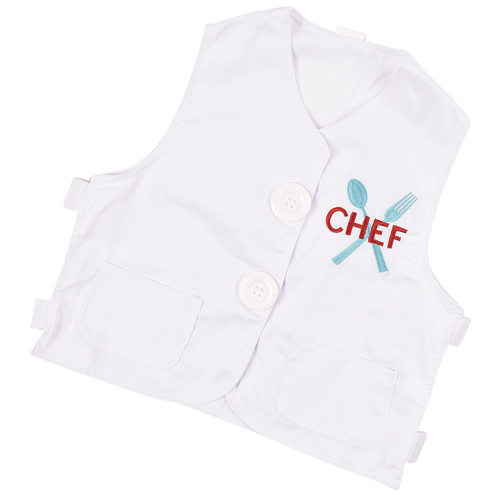 Toddler Dress-Up Vests & Hats Collection: Role-Play Set of 5 | Astronaut, Chef, Farmer, Nature Explorer & Pilot