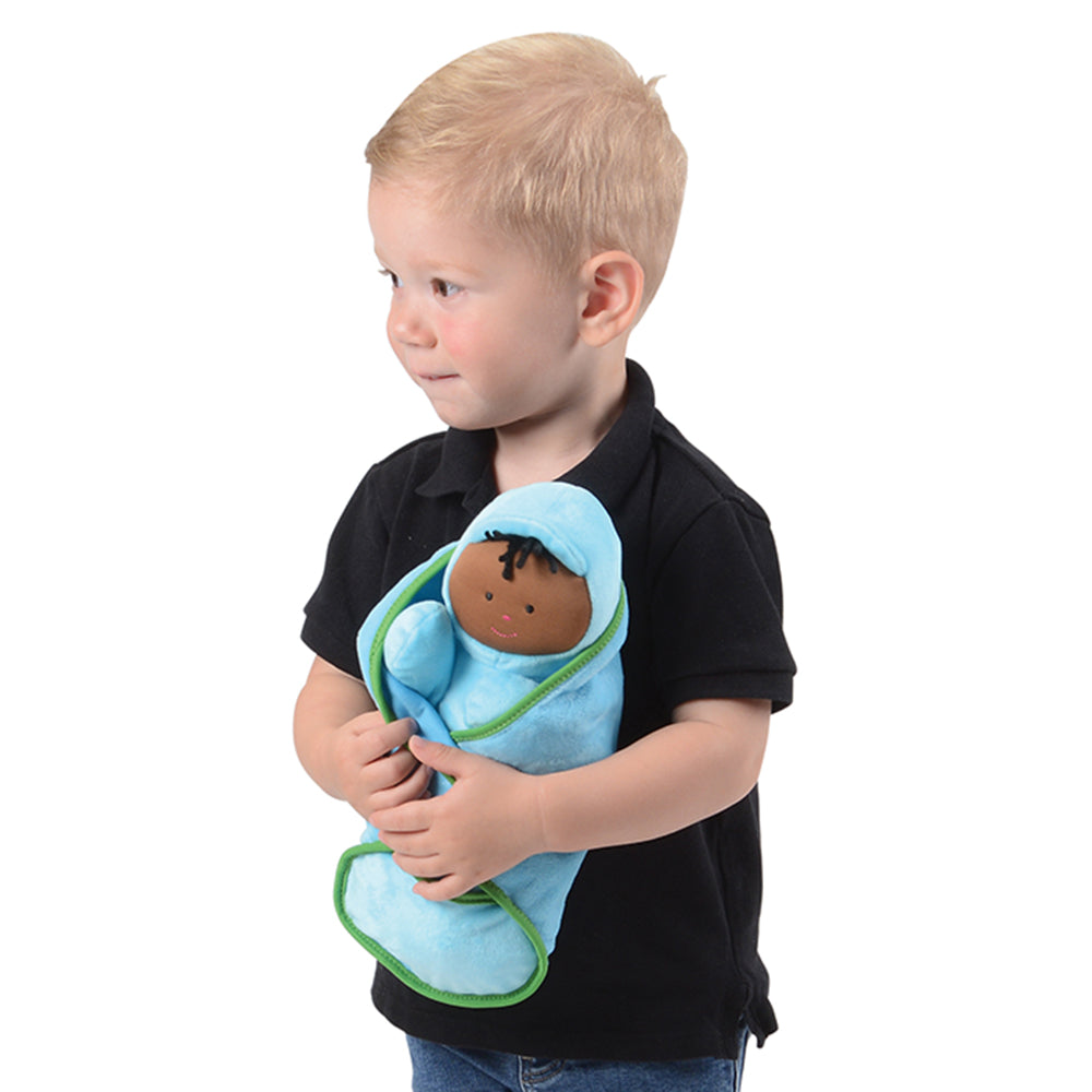 Circle Time Swaddle Babies Set | 4 Soft Baby Dolls with Matching Blankets