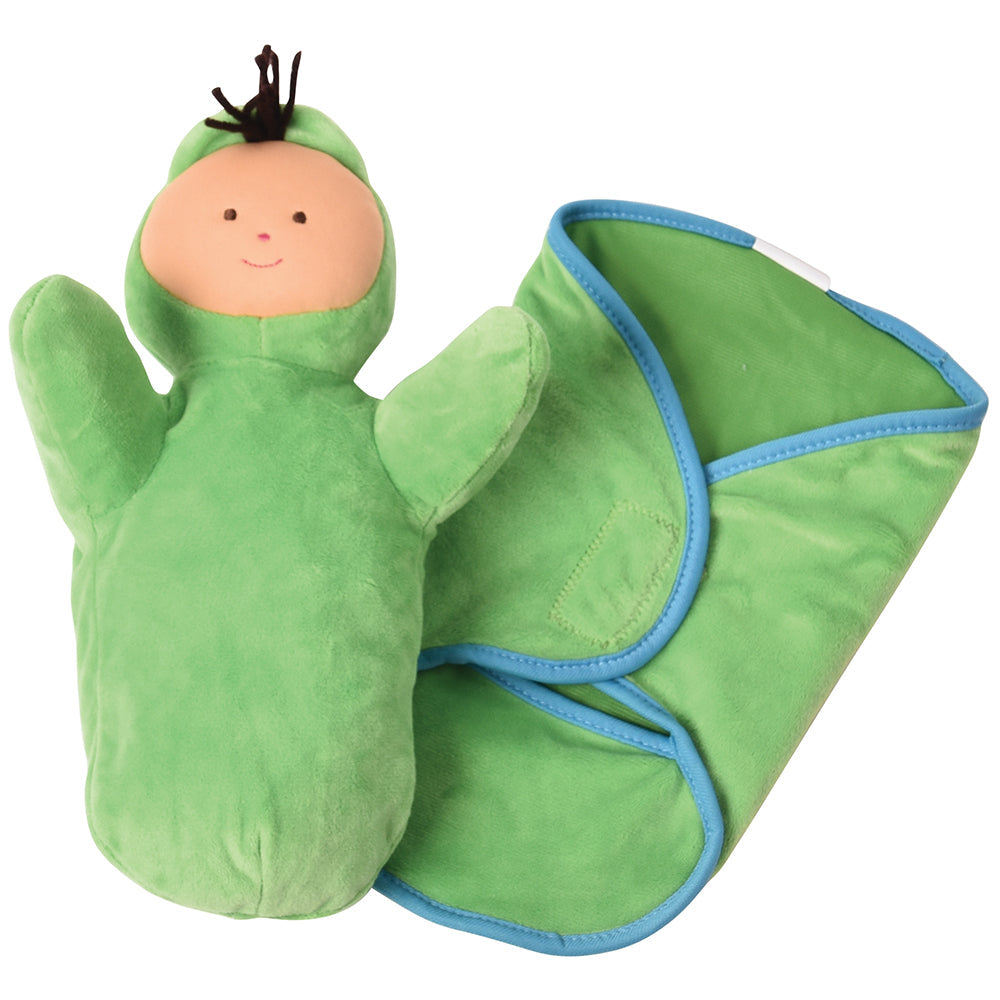 Circle Time Swaddle Babies Set | 4 Soft Baby Dolls with Matching Blankets