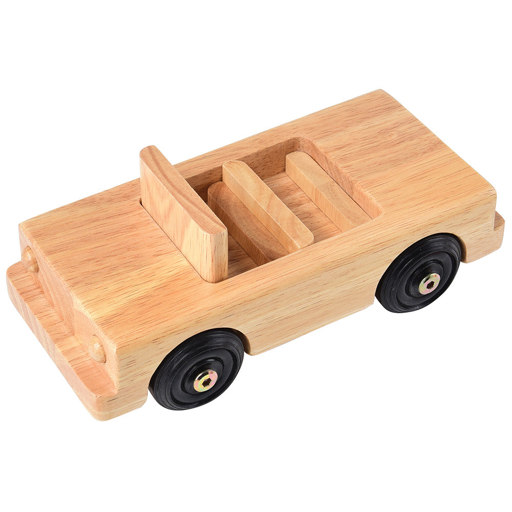 Hardwood Convertible Toy | Pretend Play Vehicle